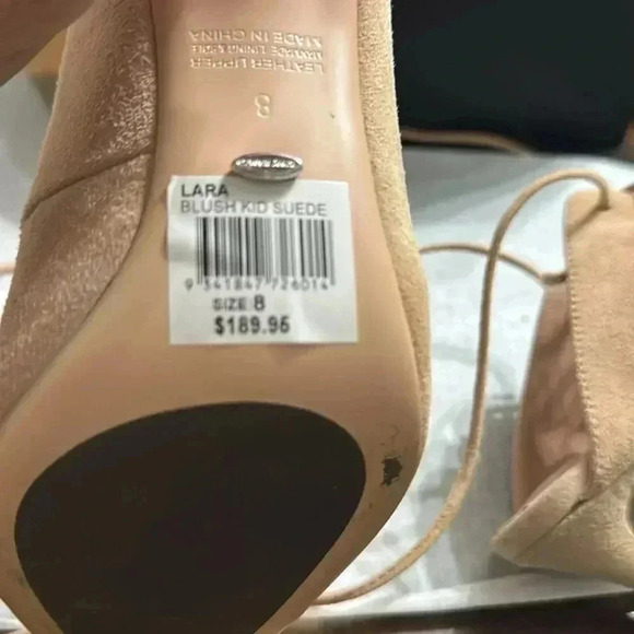 Tony bianco
Beige Pointed Toe Stiletto Shoes Caged Lace Up Pumps for Women - Picture 5 of 13